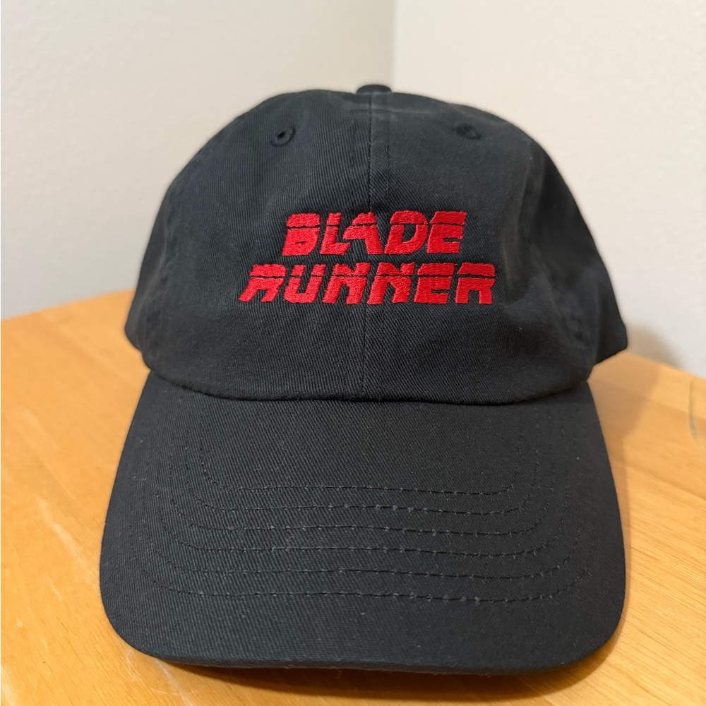 Black Blade Runner Strapback Hat - image 1